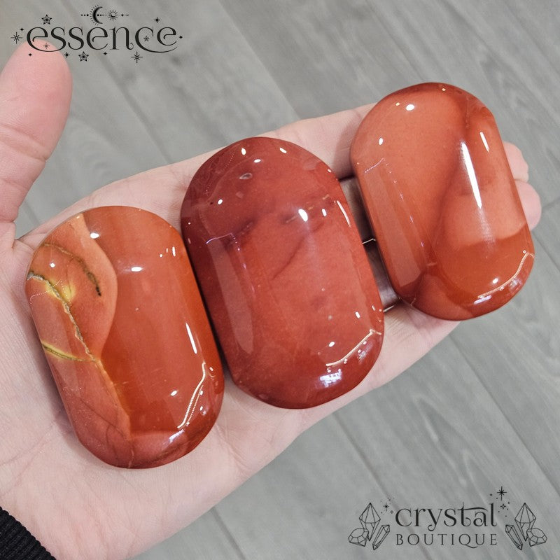 Mookaite Jasper Palm Stones