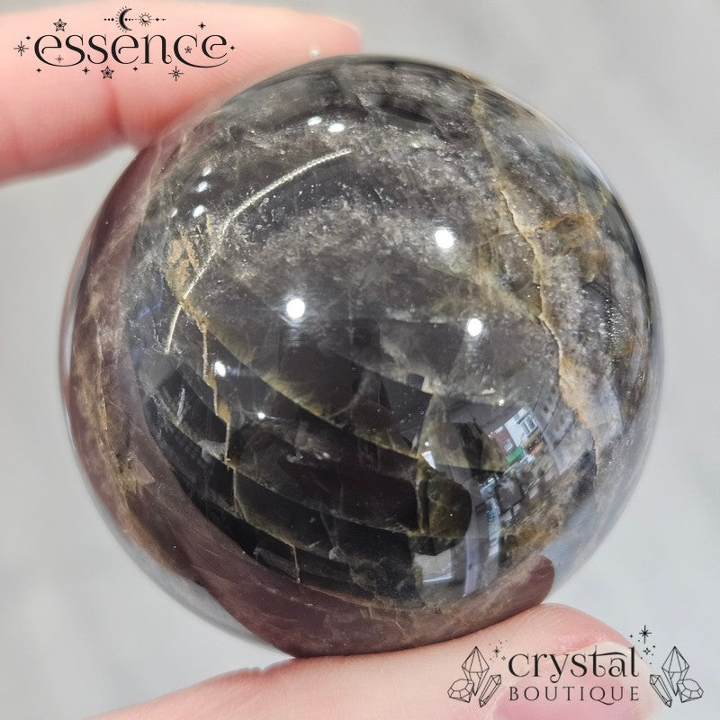 Black Moonstone Sphere
