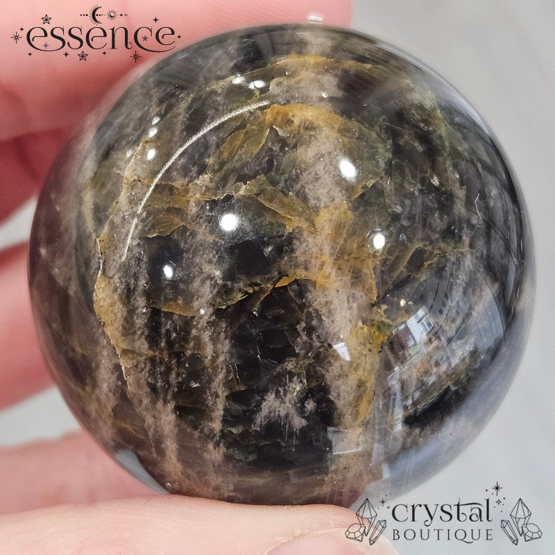 Black Moonstone Sphere