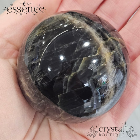 Black Moonstone Sphere