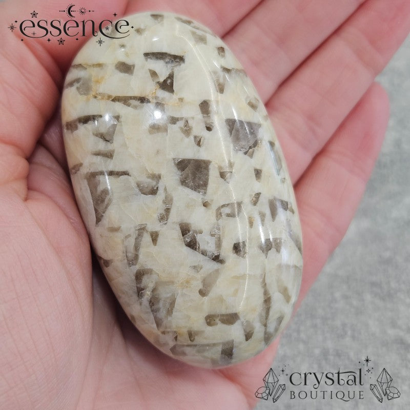 Graphic Feldspar Palm Stones