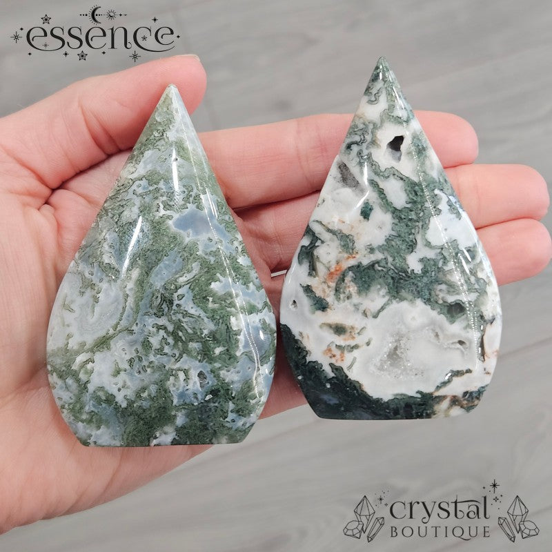 Moss Agate Freeforms