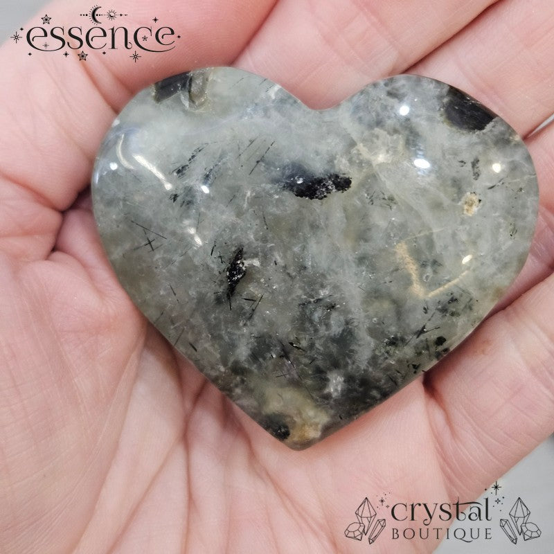 Prehnite Hearts