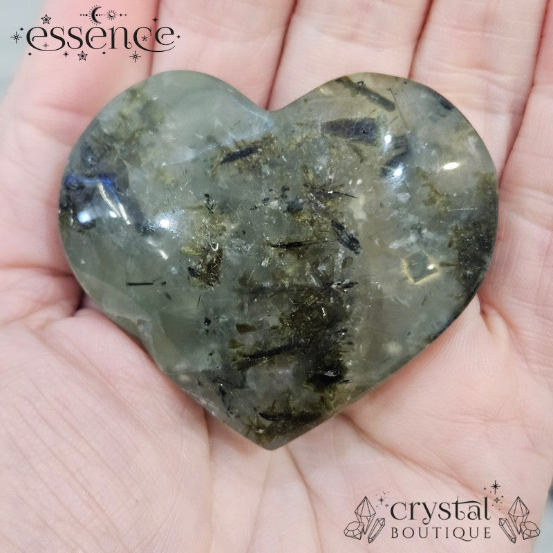 Prehnite Hearts