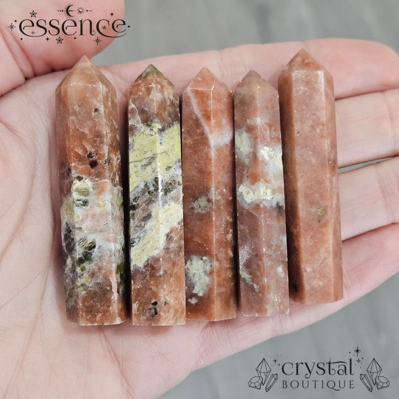 Peach Blossom Feldspar Towers