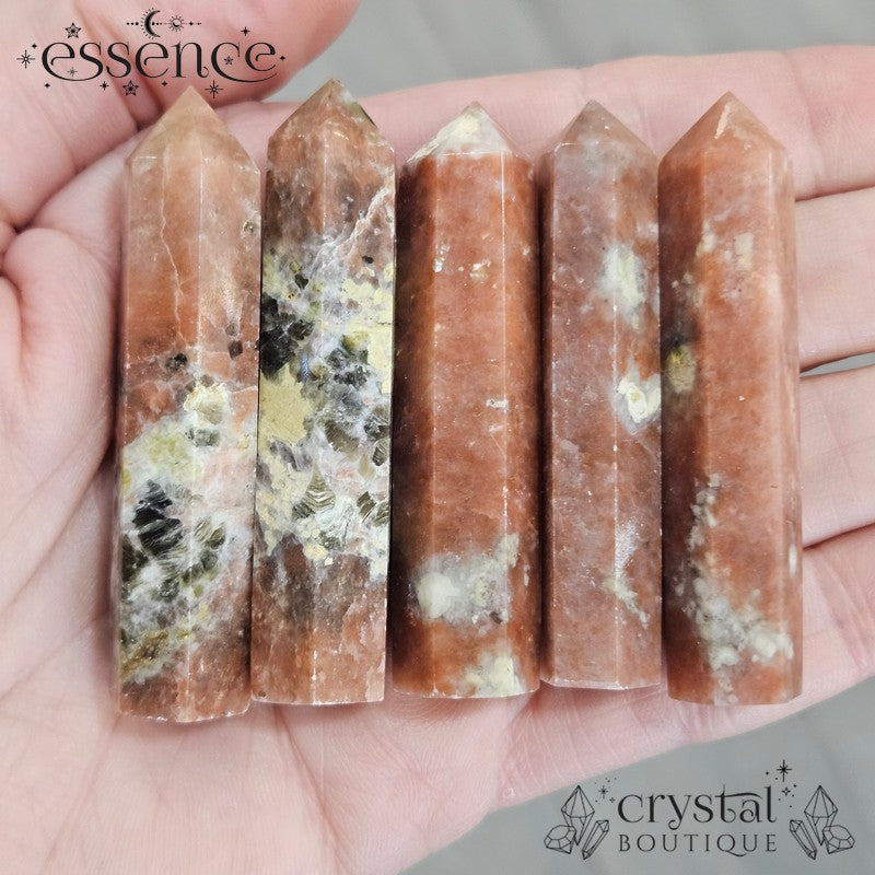 Peach Blossom Feldspar Towers