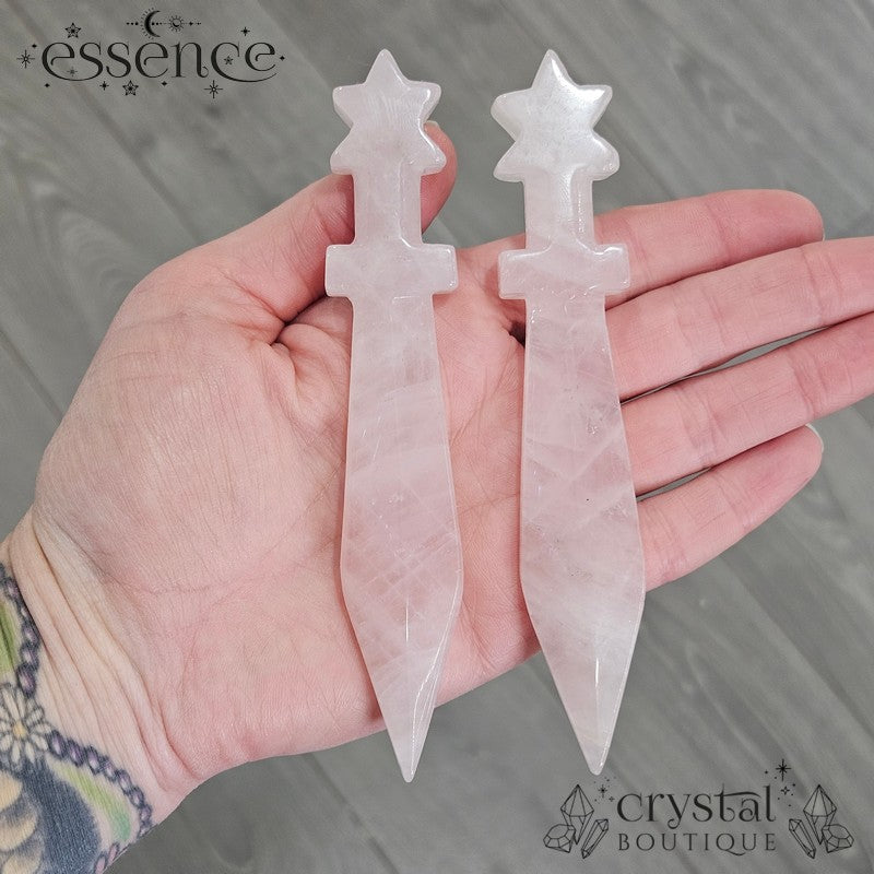 Rose Quartz Daggers