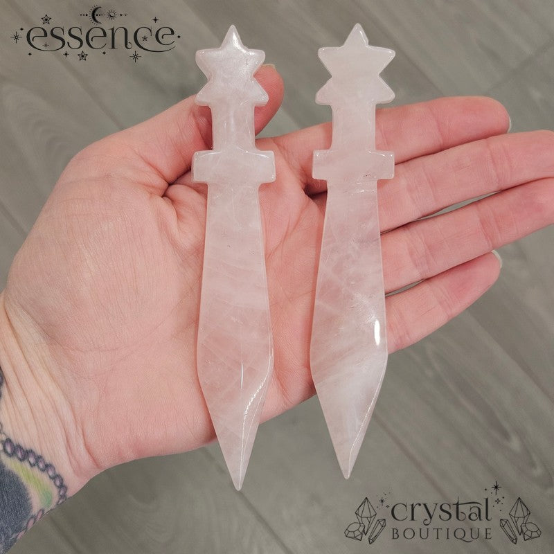 Rose Quartz Daggers