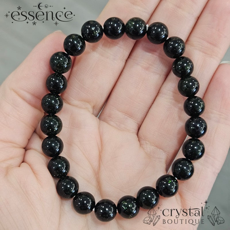Green Goldstone Bracelets