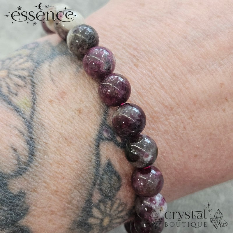 Plum Tourmaline Bracelets