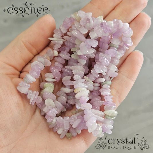 Kunzite Chip Bracelets