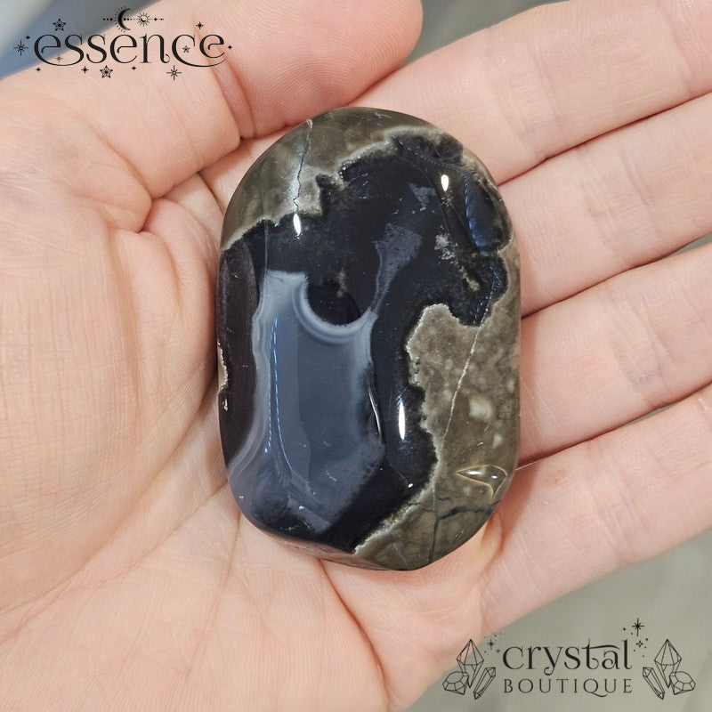 volcano Agate Palm Stones