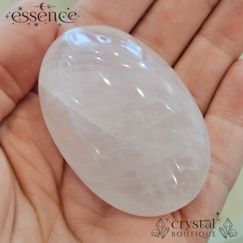 Rose Quartz Palm Stones
