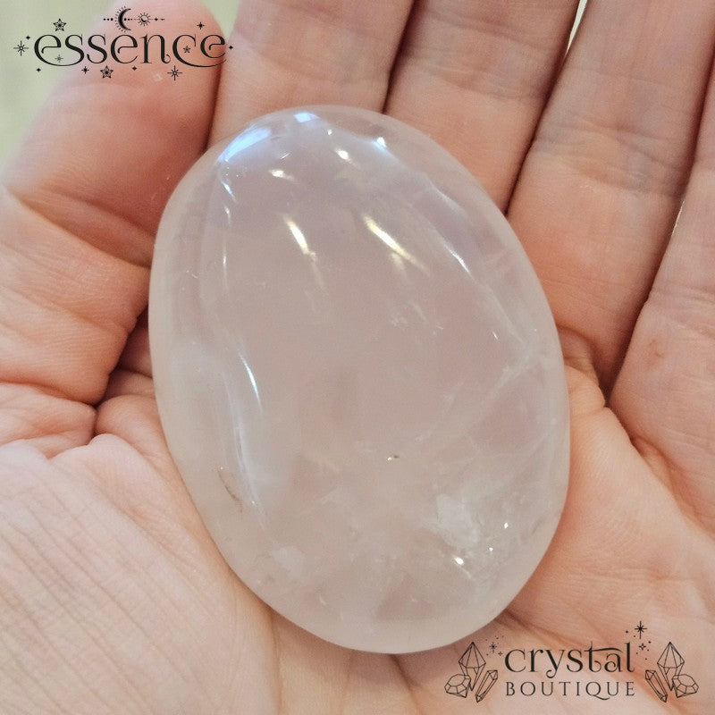 Rose Quartz Palm Stones