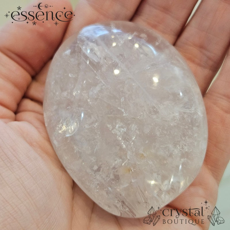 Rose Quartz Palm Stones
