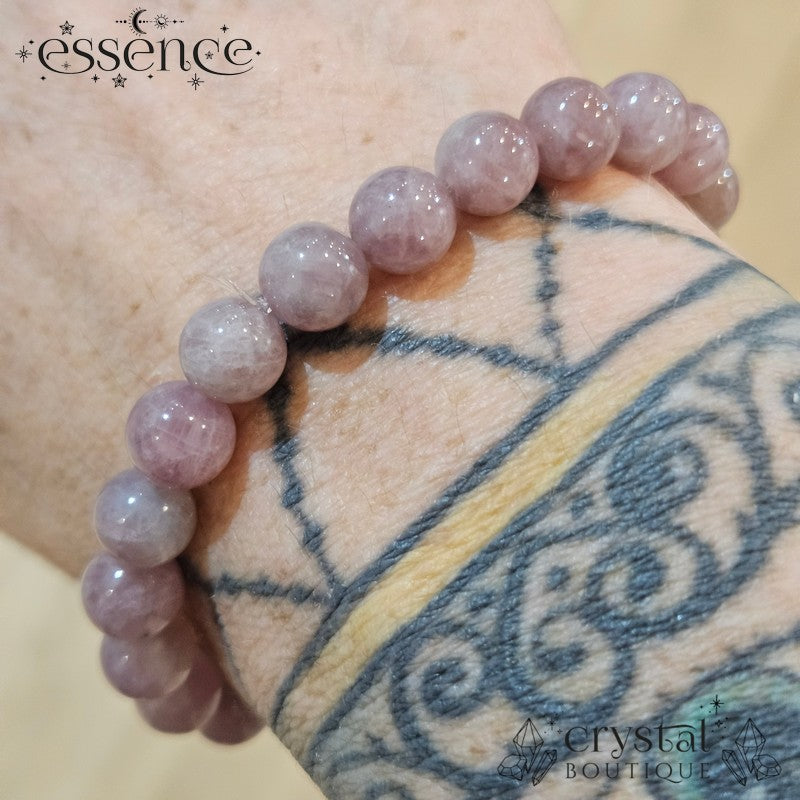 Lavender Rose Quartz Bracelet