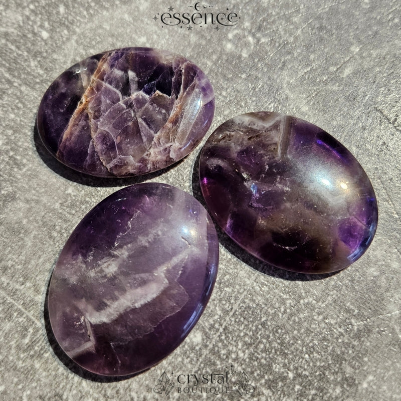 Amethyst Worry Stone