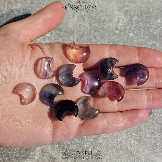 Mini Fluorite Moons