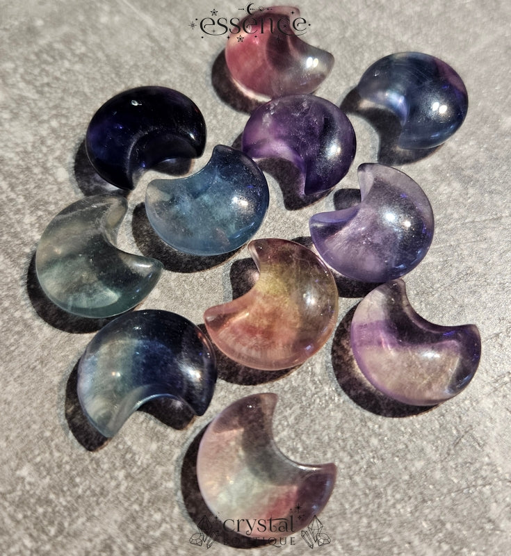 Mini Fluorite Moons