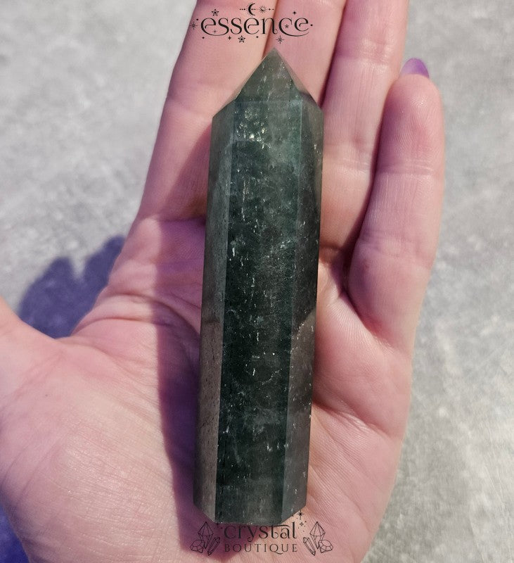 Green Strawberry quartz Tower