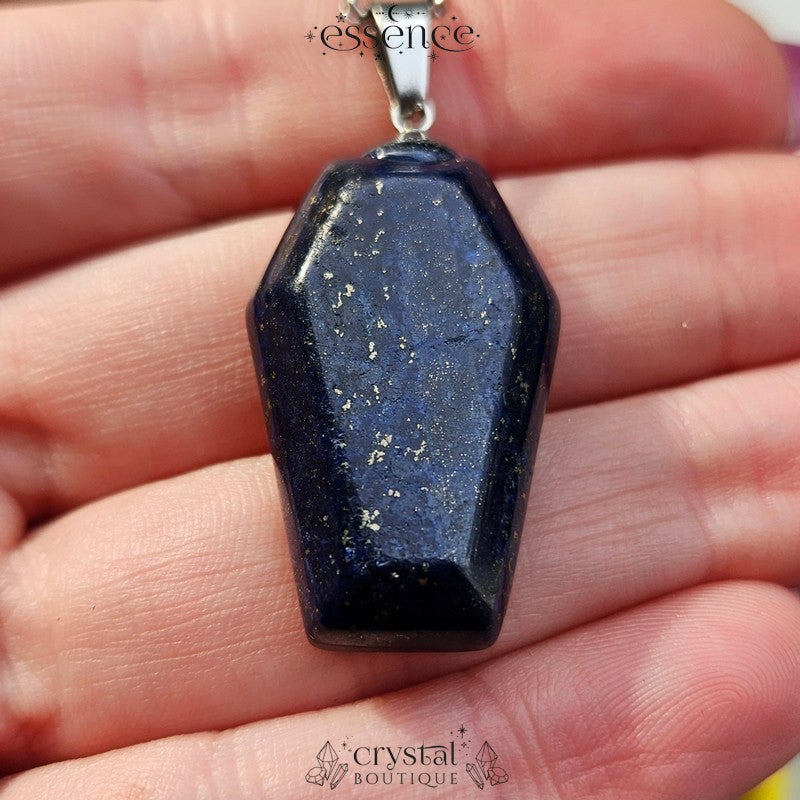 Lapis Lazuli Coffin Necklace