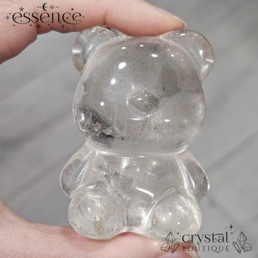 Clear Quartz Bear – Energy & Focus