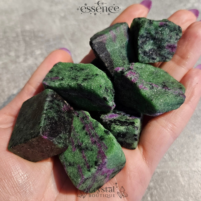 Ruby In Zoisite Raw Chunks