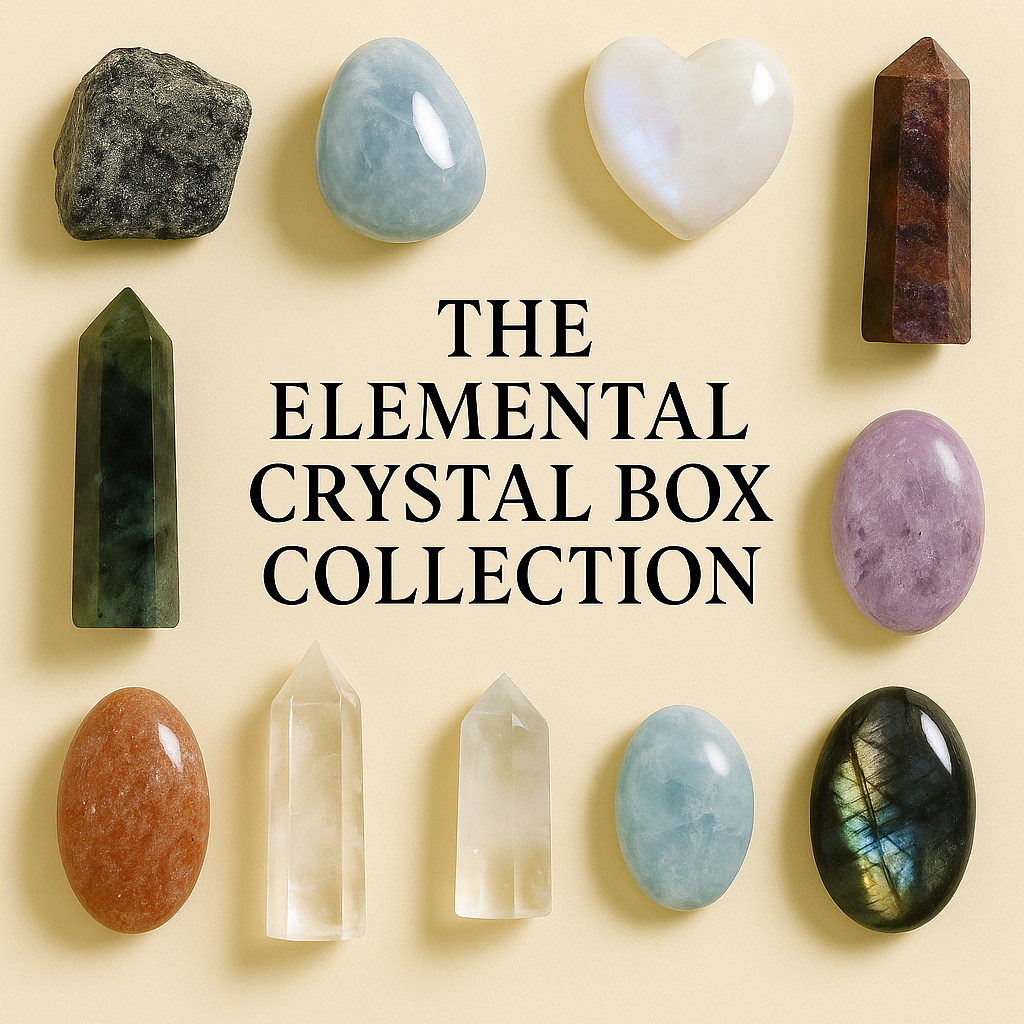 🌿 The Elemental Crystal Box Collection-  Balance • Nature • Connection
