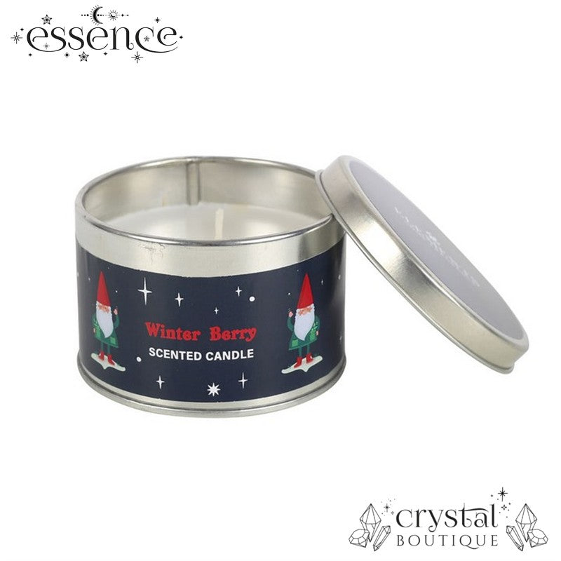 Winter Berry Candle Tin