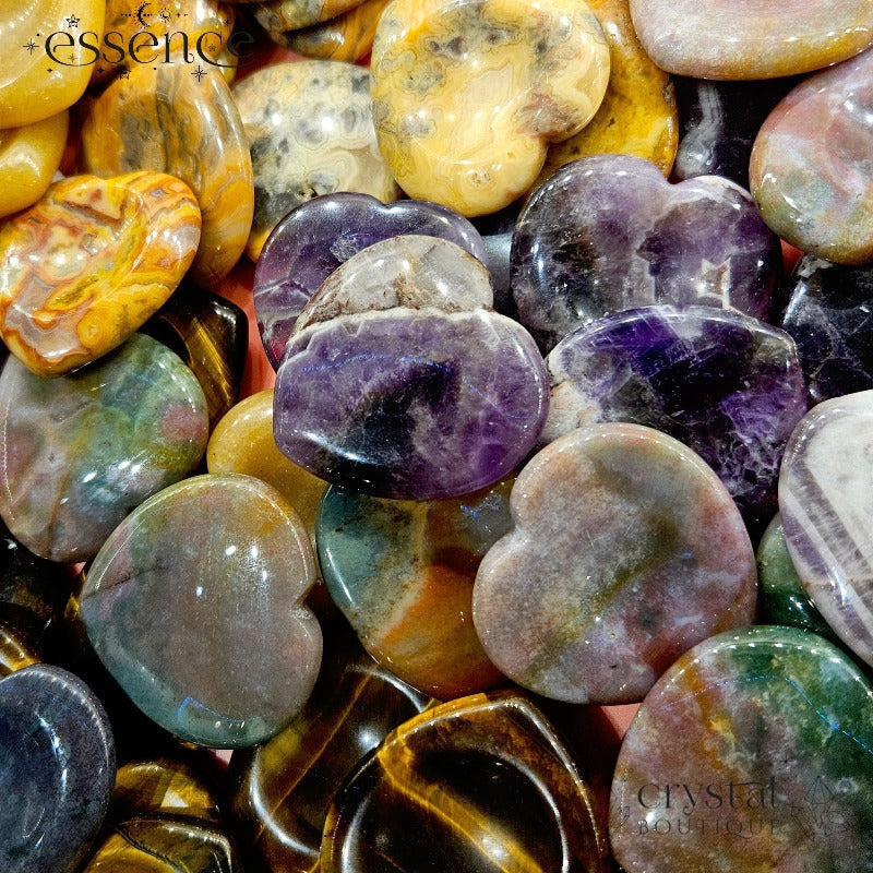 Mystery Heart Shaped Worry Stones