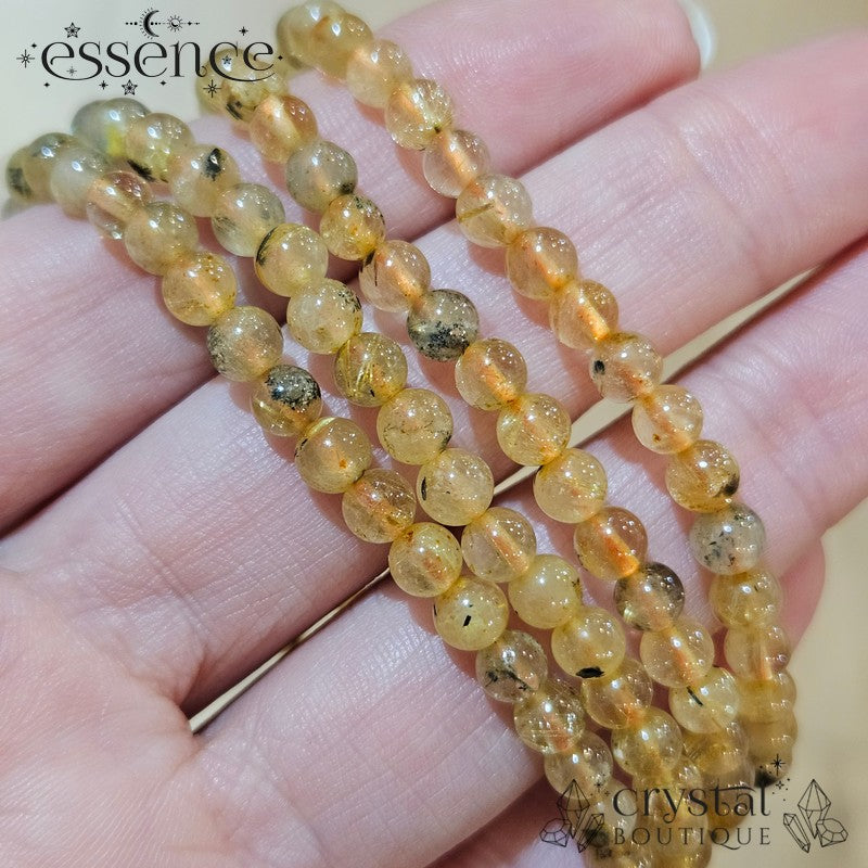 Rutilated Quartz Bracelets