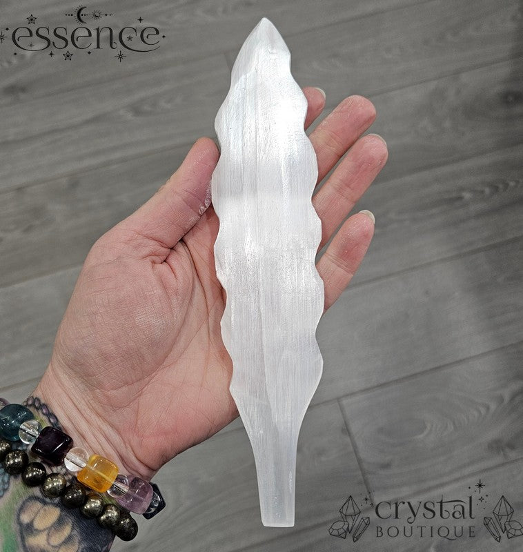 Satin Spa Crystal Feather