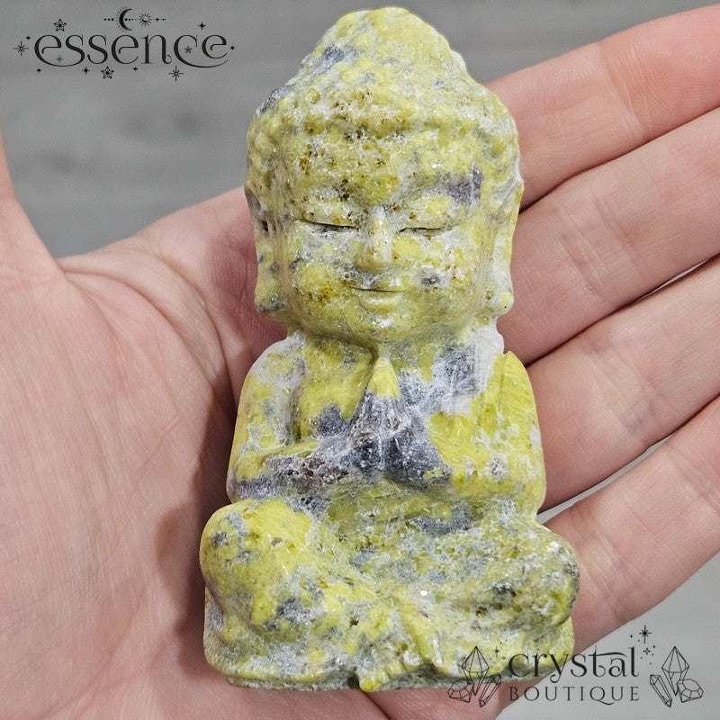 Yellow Serpentine Buddha