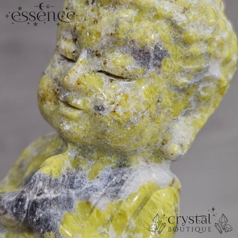 Yellow Serpentine Buddha